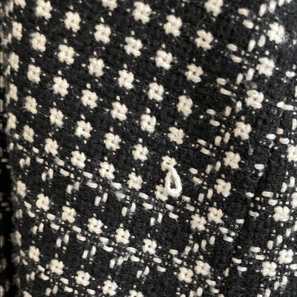 RQT tweed Black and White Checkered Blazer - Picture 5 of 8